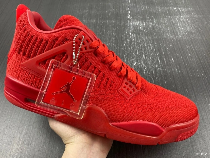 Rep TBK 4 Red AQ3559-600 Flyknit Retro Jordan 0714